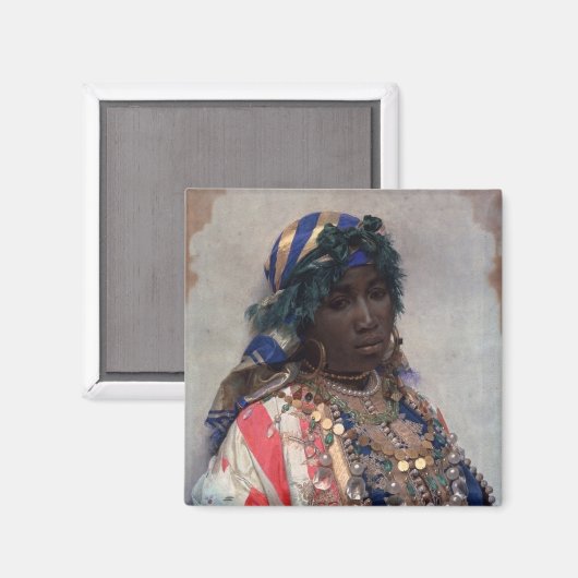 Aimant Une beauté tangérienne (Recto/Verso)