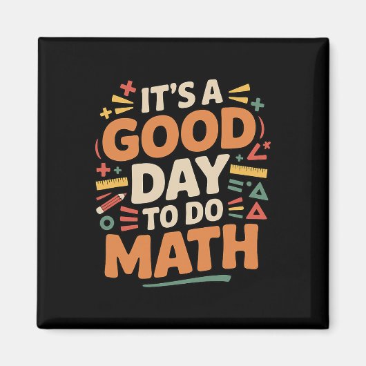 Aimant Une Bonne Journée Pour Faire Des Maths Professeur (Devant)