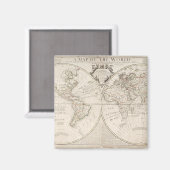 Aimant Une carte du monde (Recto/Verso)
