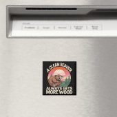 Aimant Une castor propre obtient toujours plus de bois Bl (In Situ (Lave-vaisselle))