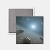 Aimant Une Ceinture Astéroïde Autour De L'Étoile Lumineus (Recto/Verso)