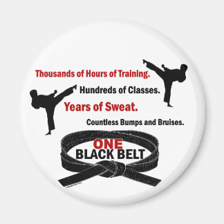 Aimant UNE Ceinture noire 1 KARATE T-SHIRTS & APPAREL
