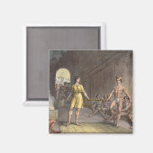 Aimant Une cérémonie de mariage avec des Indiens du Canad (Recto/Verso)