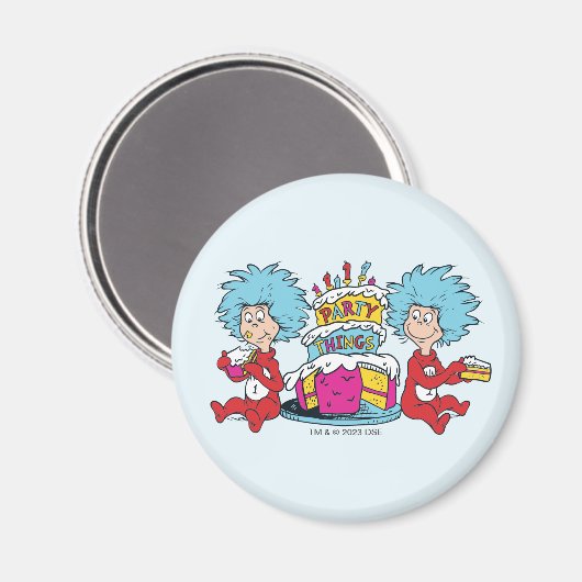 Aimant Une chose Deux choses du parti (Recto/Verso)