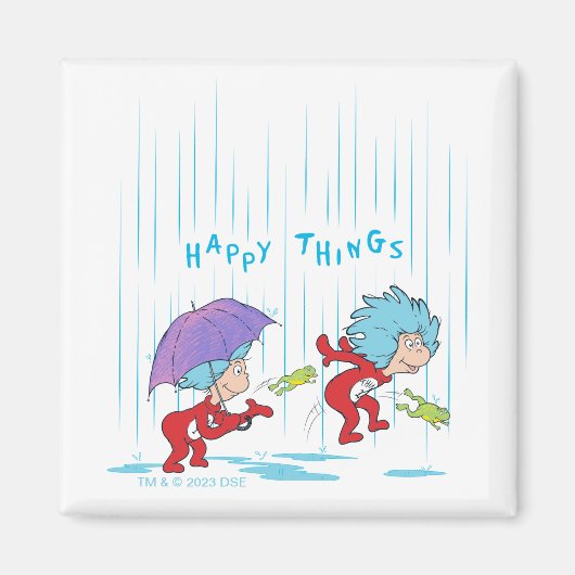 Aimant Une chose deux choses heureuses (Devant)