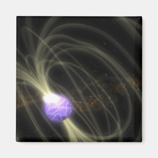 Aimant Une conception artiste du SGR 1806-20 magneta (Devant)