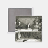 Aimant Une conférence à Chusan (Recto/Verso)