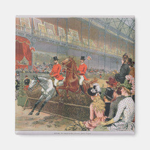 Aimant Une course de cheval, 1886