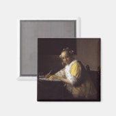 Aimant Une Dame Écrivant (Recto/Verso)