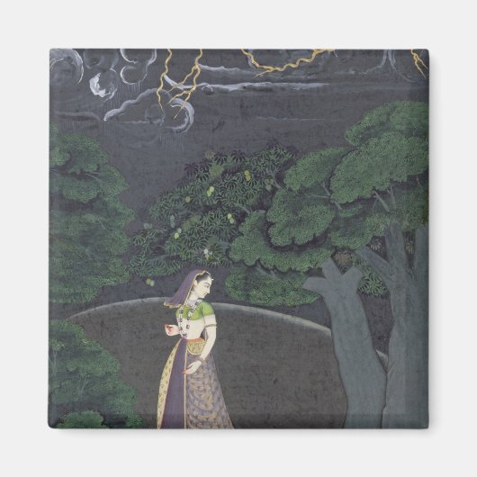 Aimant Une dame en route pour un tryst, Guler, vers 1760 (Devant)