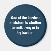 Aimant Une Des Décisions Les Plus Difficiles Est De Savoi (Devant)