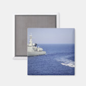 Aimant Une équipe de la marine portugaise dans un bateau  (Recto/Verso)