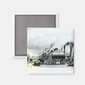 Aimant Une fabrication de moteurs à vapeur et des travaux (Recto/Verso)