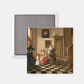 Aimant Une famille à l'intérieur (Recto/Verso)