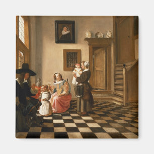 Aimant Une famille dans un intérieur