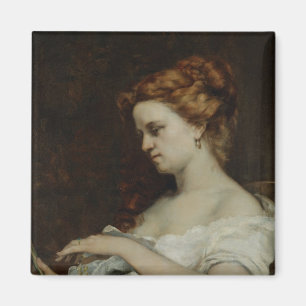 Aimant Une femme avec les bijoux, 1867