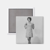 Aimant Une femme en train de (Recto/Verso)