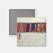 Aimant Une femme prêtant serment avant (Recto/Verso)