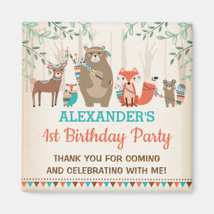 Aimant Une fête pour les animaux sauvages de la tribu de