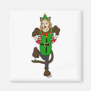 Aimant une fille de Noël