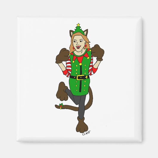 Aimant une fille de Noël (Devant)