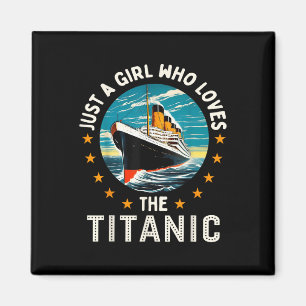 Aimant Une fille qui aime les filles du RMS Titanic
