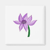 Aimant Une Fleur délicate (Devant)