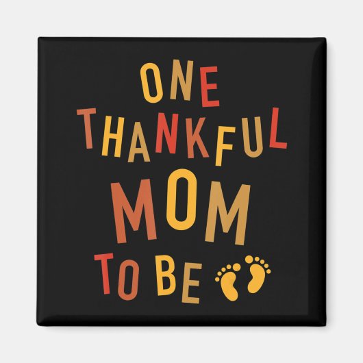 Aimant Une future maman reconnaissante annonce de grosses (Devant)