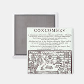 Aimant Une grappe de Coxcombes' par John Taylor (Recto/Verso)