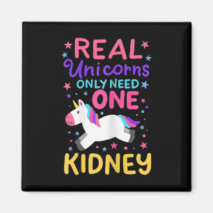 Aimant Une greffe de rein Chirurgie rénale Cute Unicorne