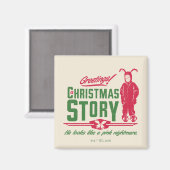 Aimant Une histoire de Noël | Il ressemble à un cauchemar (Recto/Verso)