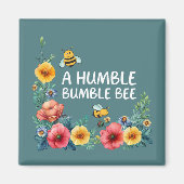 Aimant Une humble abeille bourdonne (Devant)