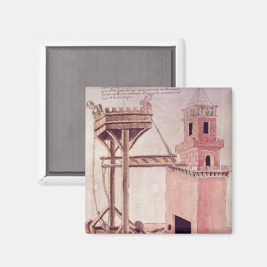 Aimant Une machine de siège (Recto/Verso)