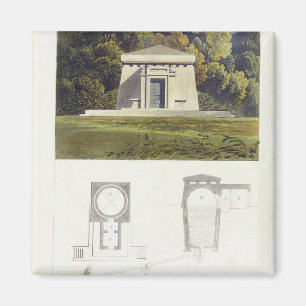 Aimant Une maison de glace, du "Repository of Arts" d'Ack