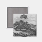 Aimant Une maison de planteur au Brésil (Recto/Verso)