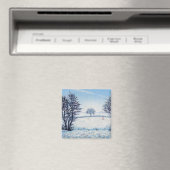 Aimant Une marche hivernale (In Situ (Lave-vaisselle))