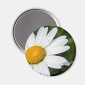 Aimant Une margueritte, police vert (Recto/Verso)