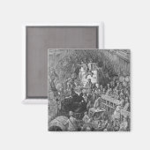 Aimant Une métropole urbaine (Recto/Verso)