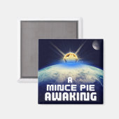 Aimant Une Mince tarte qui se réveille (Recto/Verso)
