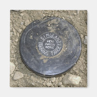 Une mine terrestre simulée