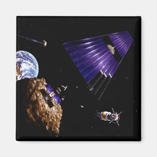Aimant Une mission d'extraction d'astéroïdes (Devant)