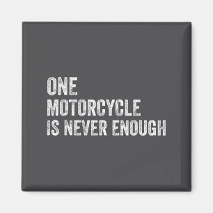 Aimant Une moto n'est jamais assez drôle Bi moto