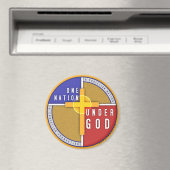 Aimant Une nation sous Dieu (In Situ (Lave-vaisselle))