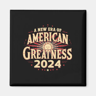Aimant Une Nouvelle Ère de Grandeur Américaine 2024 Trump
