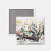 Aimant Une Partie de Billard au Cercle Impérial (Recto/Verso)