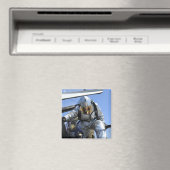 Aimant Une perceuse secourue est effectuée sur le poste d (In Situ (Lave-vaisselle))