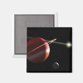 Aimant Une planète de masse de Jupiter orbitant autour de (Recto/Verso)