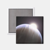 Aimant Une planète extrasolaire avec son étoile parente (Recto/Verso)