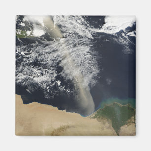 Aimant Une plume de la poussière