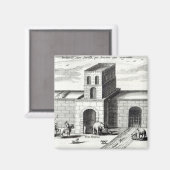 Aimant Une porte de la Grande Muraille (Recto/Verso)